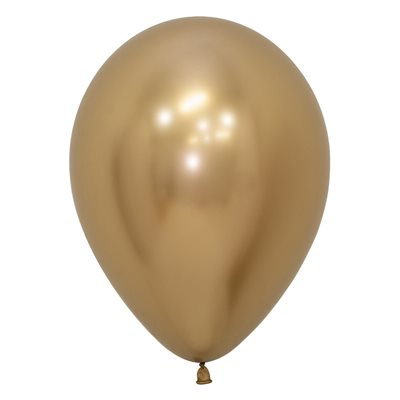 Ballon or effet reflex en latex 11 pouces