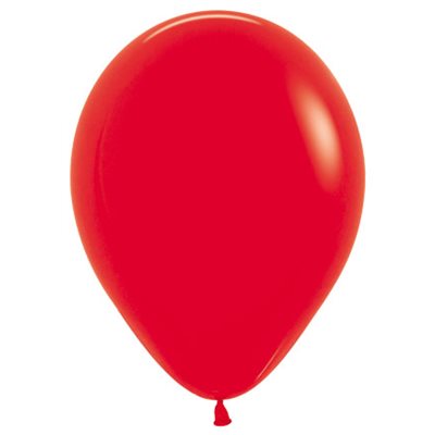 Ballon rouge clair fashion en latex 11 pouces