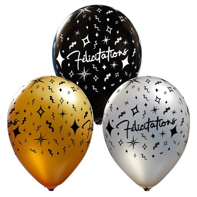 Ballon Félicitations en latex