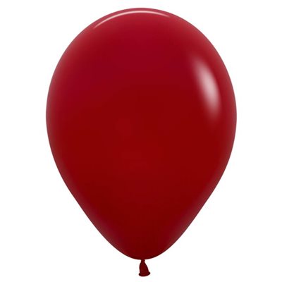Ballon rouge impérial en latex 11 pouces
