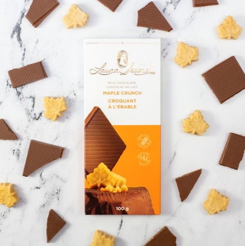 Barre de chocolat au lait croquant à l’érable Laura Secord