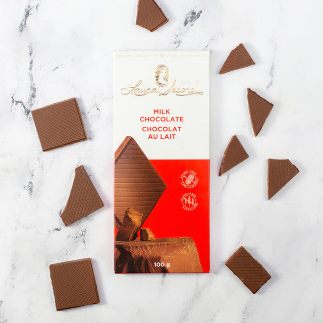 Barre de chocolat au lait