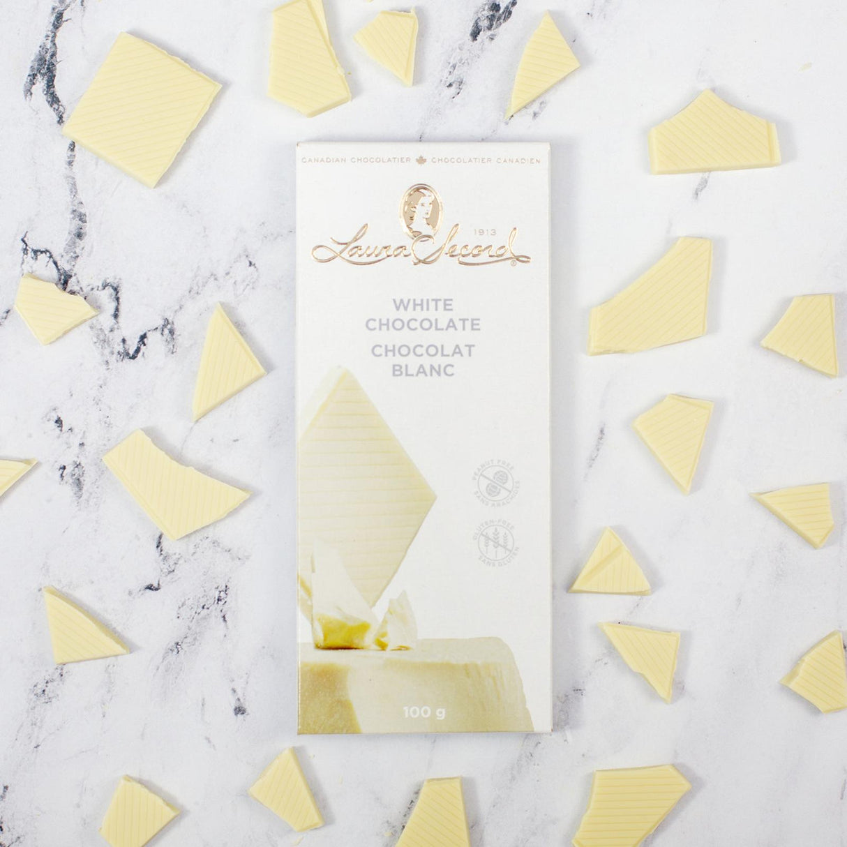 Barre de chocolat blanc Laura Secord