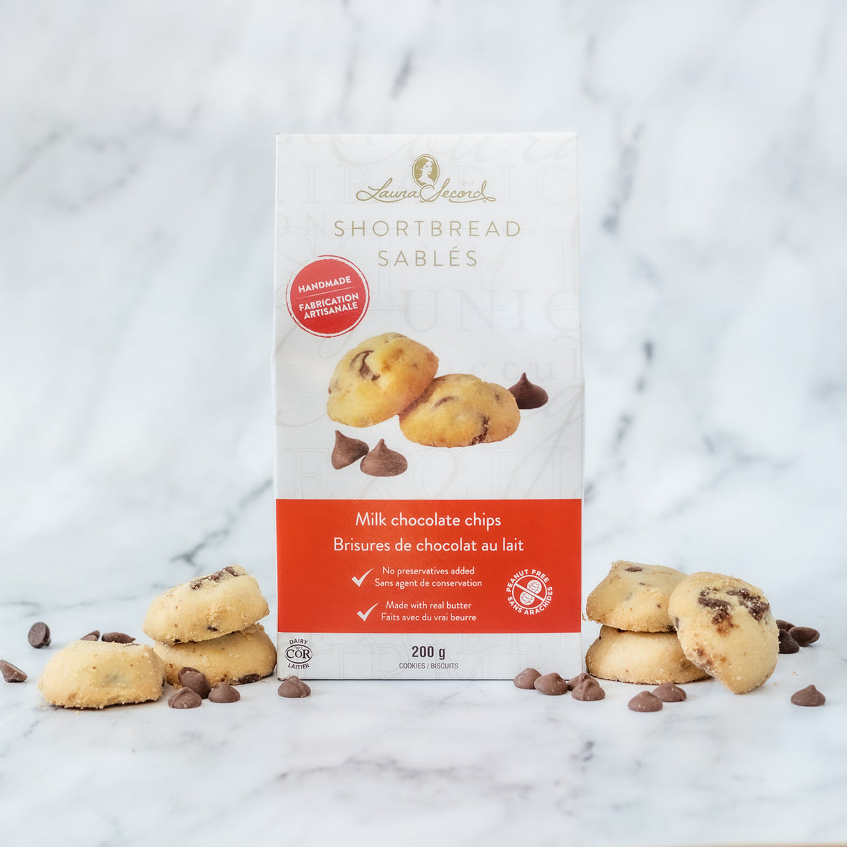 Biscuits sablés aux brisures de chocolat Laura Secord