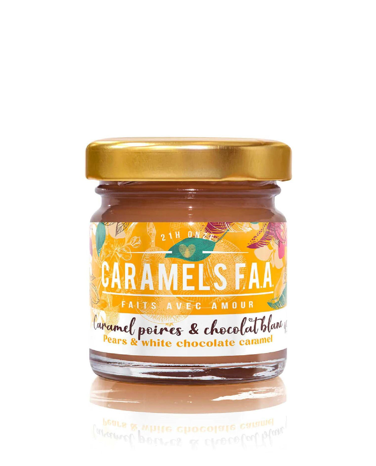 Caramel poires et chocolat blanc Caramels F.A.A