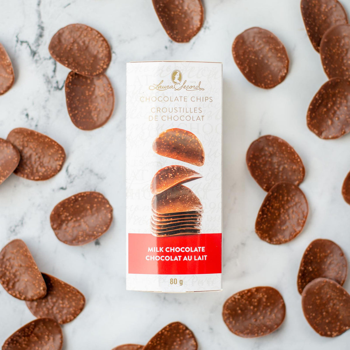 Croustilles de chocolat au lait Laura Secord