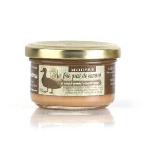 Mousse de foie gras de canard au sirop de pomme Bilodeau