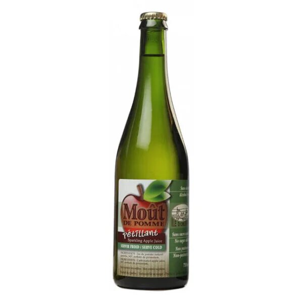 Mout de pommes sans alcool 750 ml Bilodeau