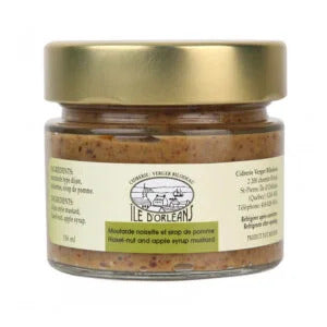 Moutarde noisette et sirop de pomme Cidrerie Verger Bilodeau