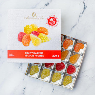 Bonbons récolte fruitée boîte de 200 g Laura Secord