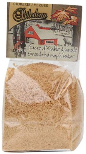 Sucre d’érable granulé Cidrerie Verger Bilodeau