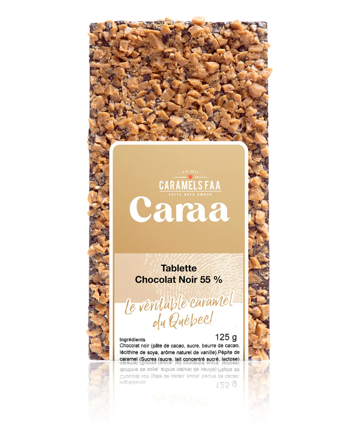 Chocolat noir tablette Caarachoco noir Caramels F.A.A