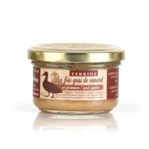 Terrine foie gras de canard et cidre de glace Cidrerie Verger Bilodeau