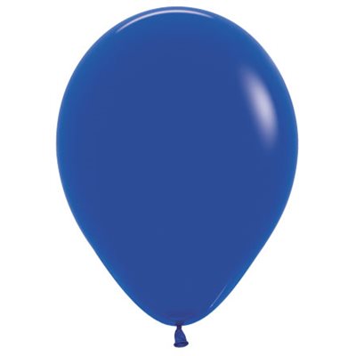 Ballon bleu royal en latex 11 pouces