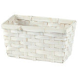 Panier rectangulaire - Taille moyenne, osier - Pour 5 à 12 produits