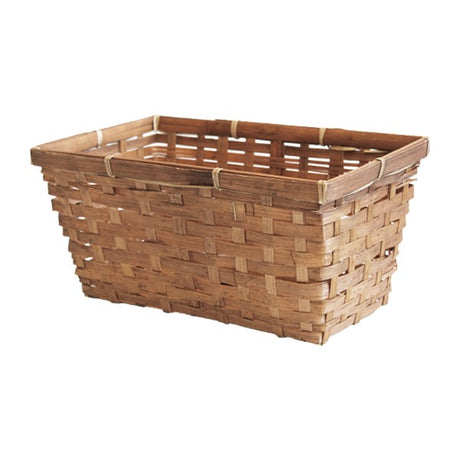 Panier rectangulaire - Taille moyenne, osier - Pour 5 à 12 produits
