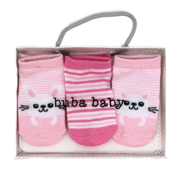 Naissance _ Chaussettes _ Rose _ BUBA BABY