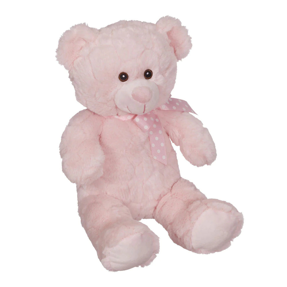 Naissance _ Peluche - Big Jeremy Beau rose avec ruban