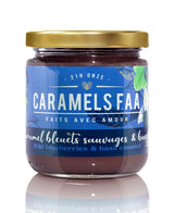 Caramel onctueux - Bleuets sauvages et basilic - Caramels F.A.A