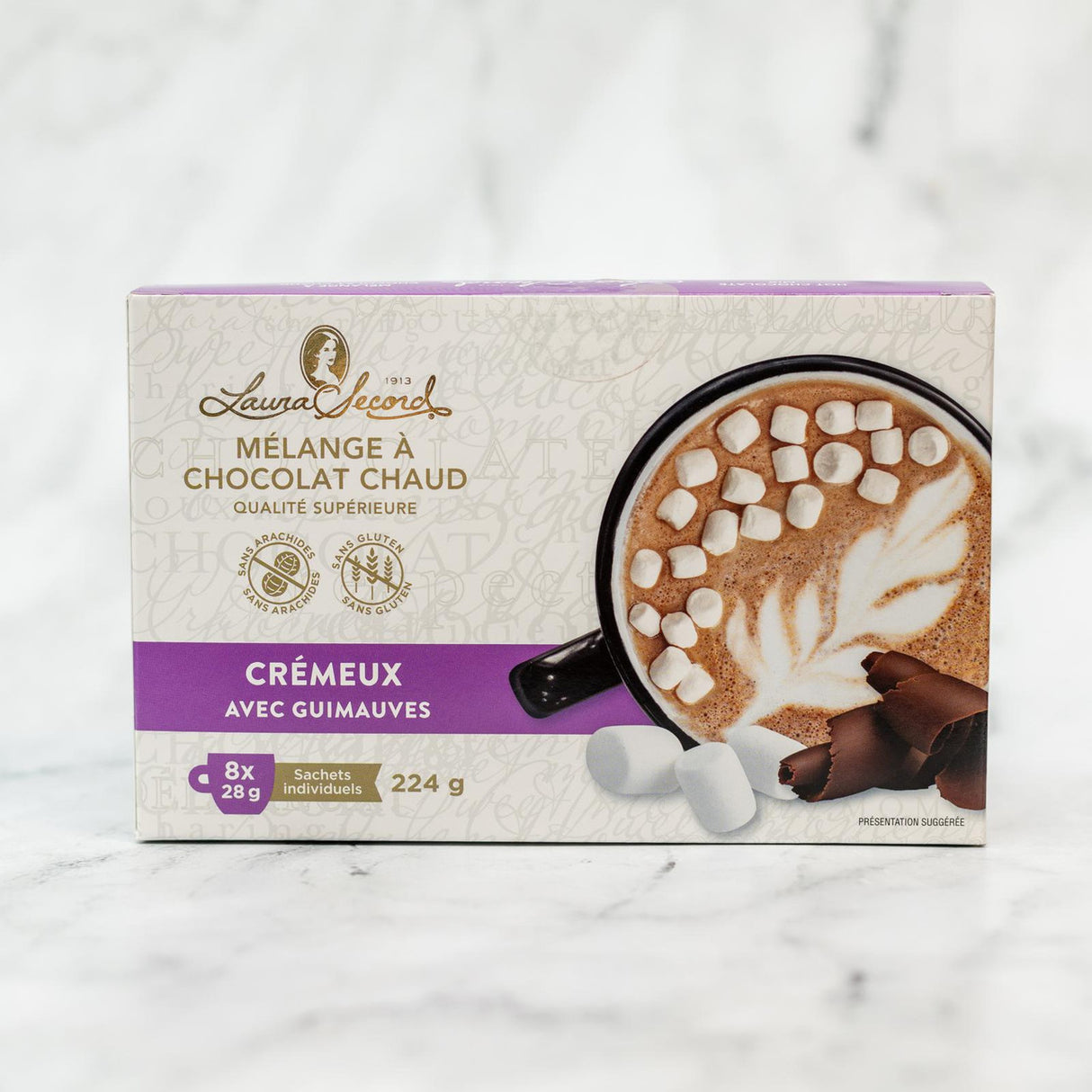 Chocolat - Chocolat chaud crémeux avec guimauves _ LAURA SECORD