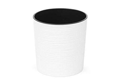 Cache-pot Malwa blanc mat