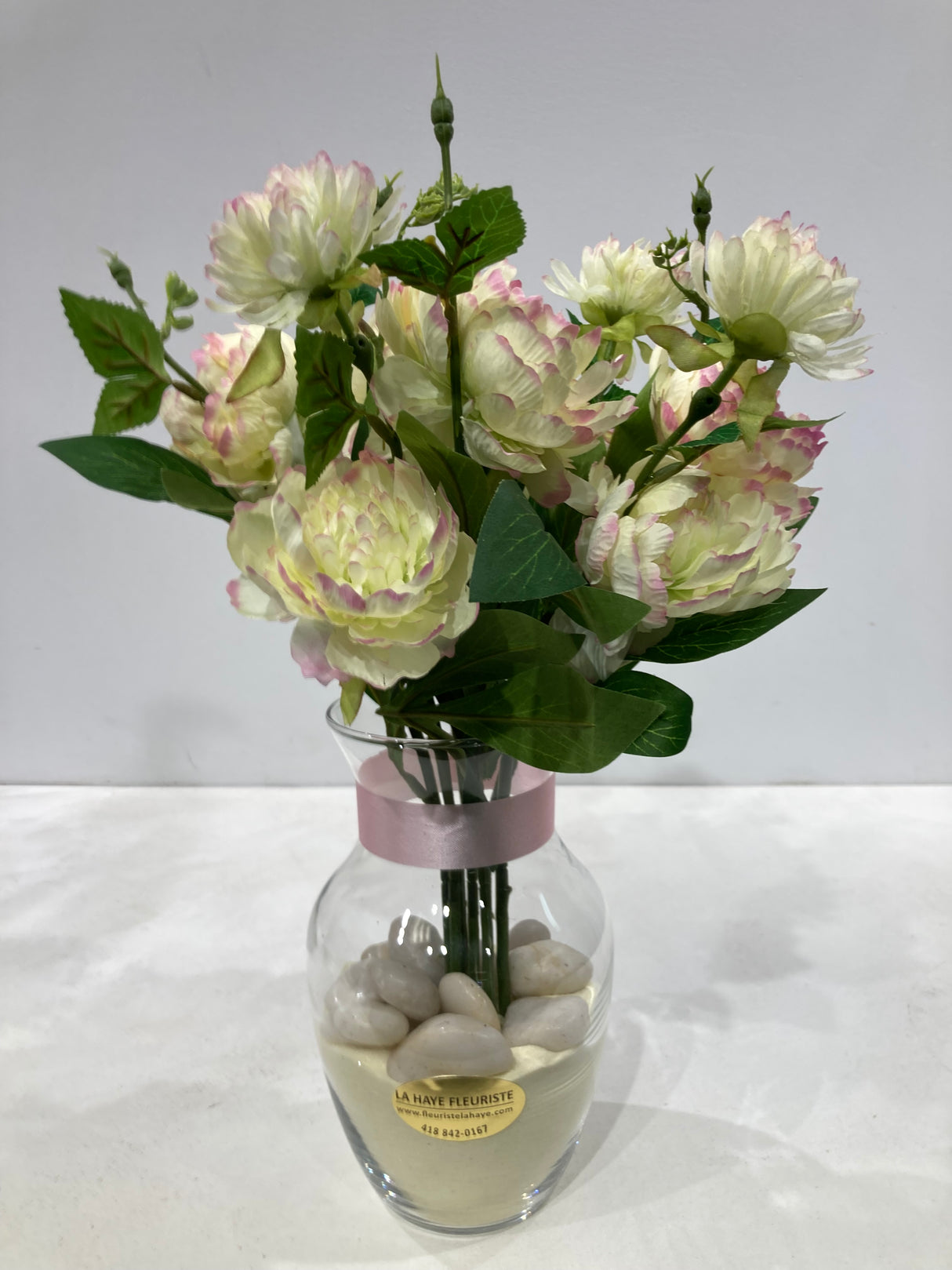 LHS - 4311 Arrangement de fleurs artificielles