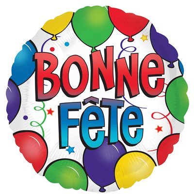 Ballon _ Bonne Fête Ballons _ MYLAR 18''