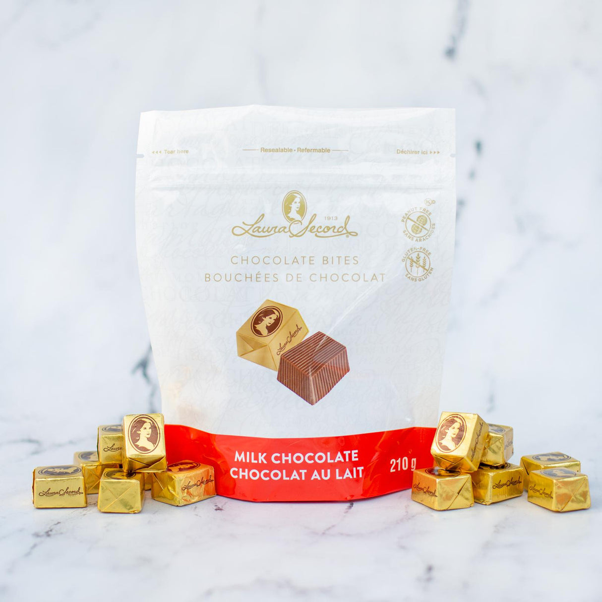 Chocolat - Sachet de bouchées de chocolat au lait _ LAURA SECORD