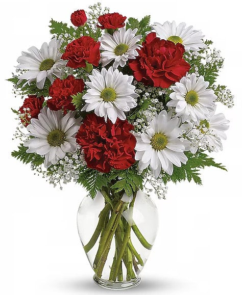 Fleurs naturelles - Bouquet Coeur de tendresse